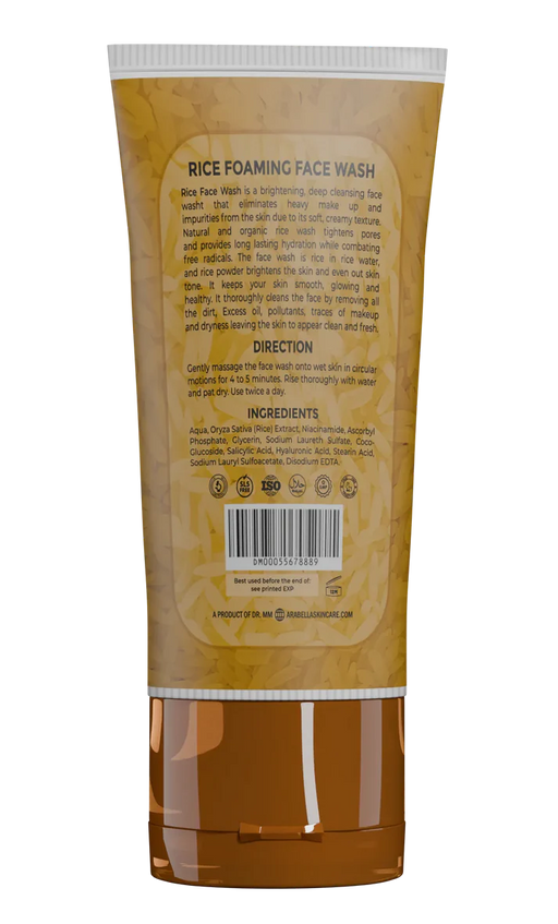 Arabella’s Rice Glow Scrub Facewash